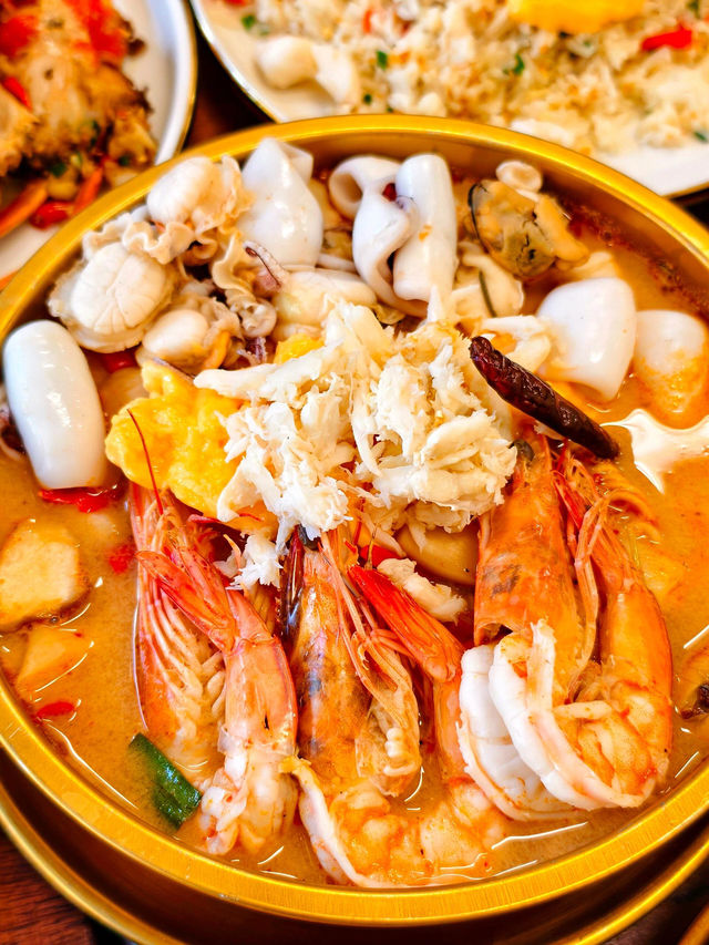 🇹🇭曼谷必吃平價海鮮泰餐🥳好吃不踩雷‼️