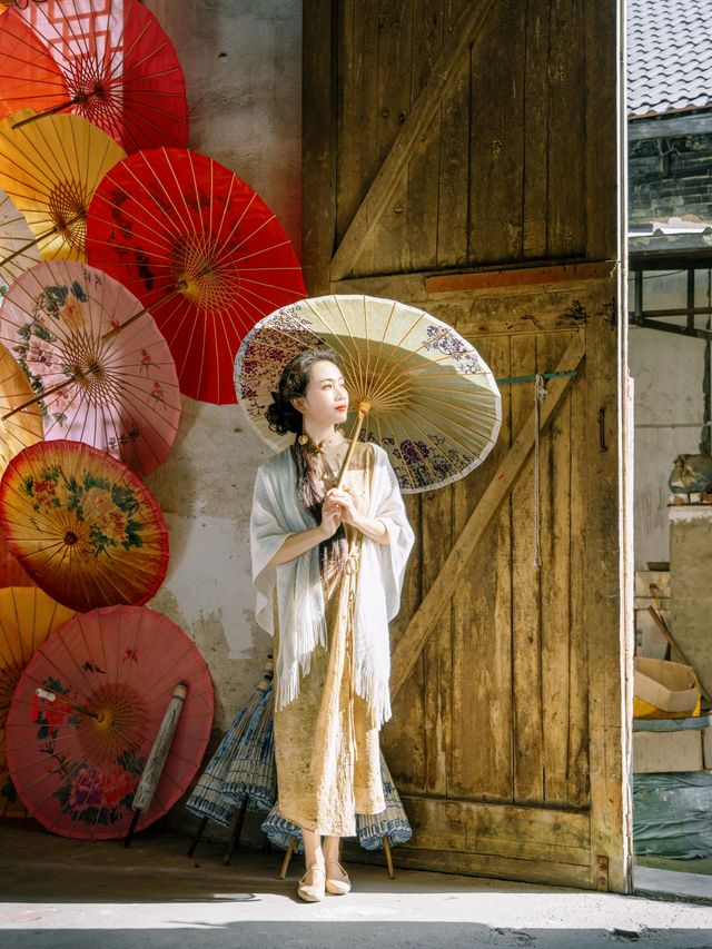旅途中的非遺，喺婺源整油紙傘嘅一日