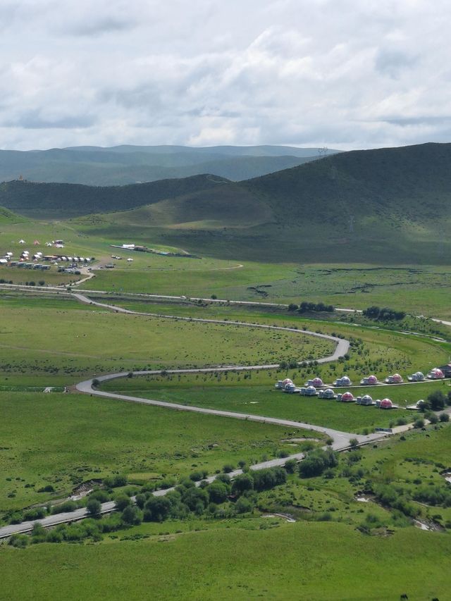 紅原月亮灣——松潘古城 紅原月亮灣——松潘古城