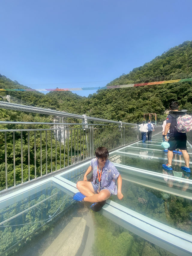 🐉穿越古龍峽✨ 雲天玻霸凌空漫步玻璃棧道 