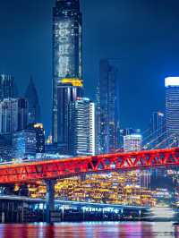 重慶夜景璀璨，來旅遊千萬別錯過