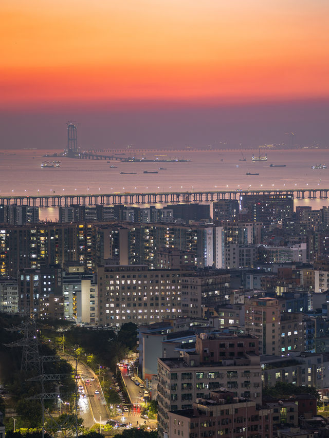 深圳頂級日落大賞奔赴一場零成本的浪漫