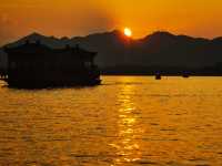 杭州西湖必看絕美夕陽