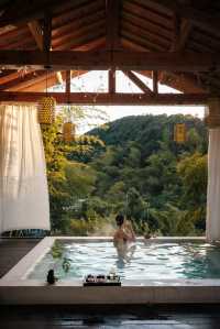 安吉躺平封神！私湯+瀑布+山野下午茶～