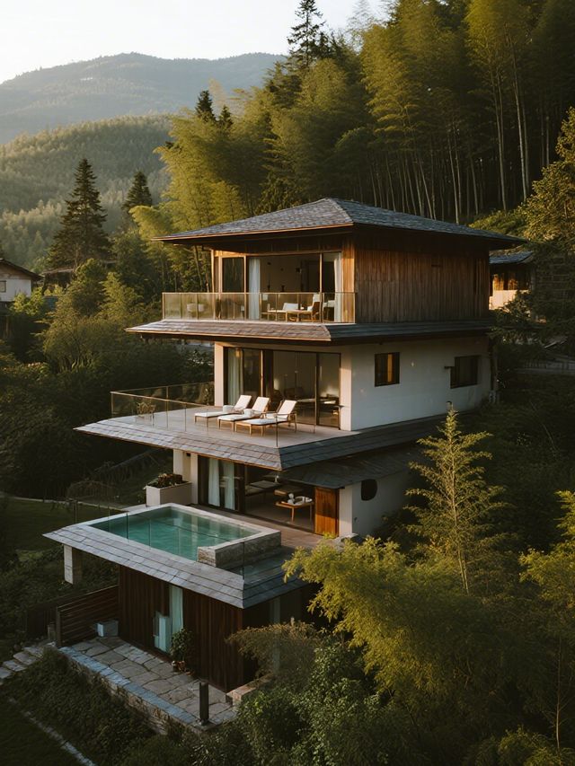 安吉梵隱親子度假！私湯溫泉+山野Villa遛娃