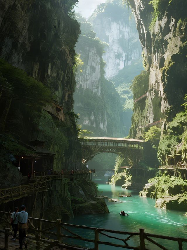 靖西通靈大峽谷|親子自然課堂超有趣 靖西通靈大峽谷|親子自然課堂超有趣