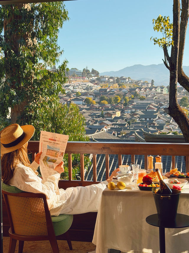 把風景裝進房間麗江獅子山畔中式酒店,彷彿在家的度假時光 把風景裝進房間麗江獅子山畔中式酒店,彷彿在家的度假時光