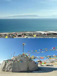 鄭州出發看到了賽里木湖的藍調時刻