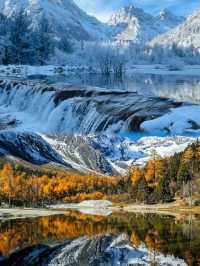 闖入冬日仙境四姑娘山的冰雪童話世界太絕了!