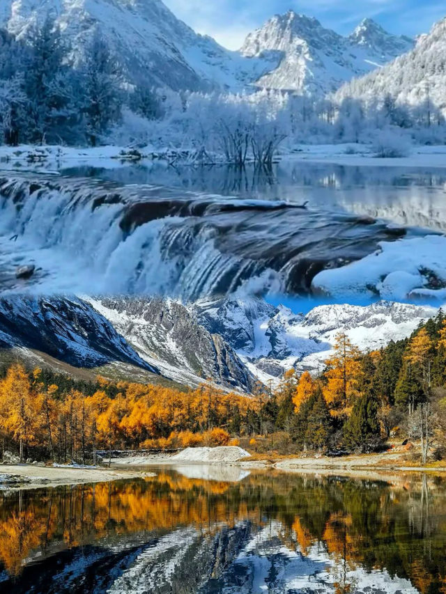 闖入冬日仙境四姑娘山的冰雪童話世界太絕了! 闖入冬日仙境四姑娘山的冰雪童話世界太絕了!