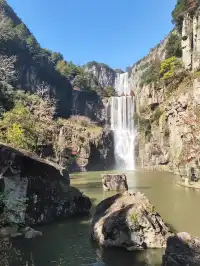 每週一山百丈漈帶娃闖進瀑布的武俠世界