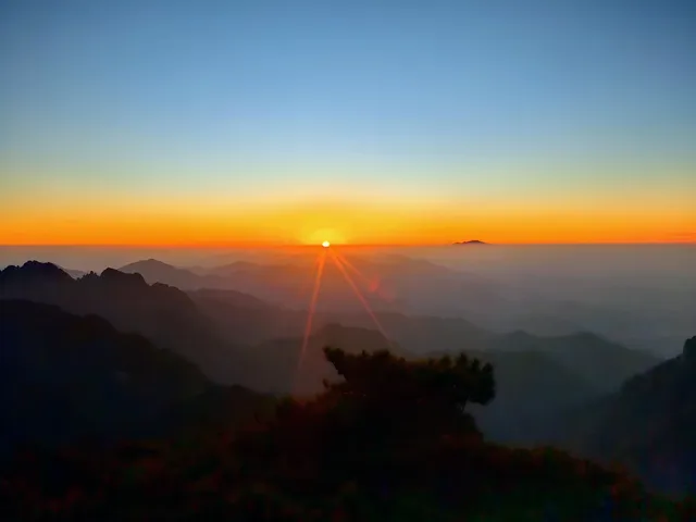 初冬的黃山,依然可以封神! 初冬的黃山,依然可以封神!