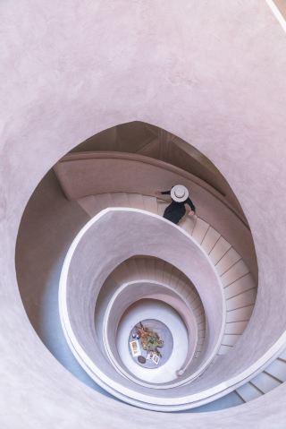 The award-winning hotel is truly different! I couldn't stop taking photos!