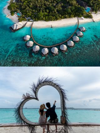 Maldives Island Selection Photographer's Review! A Perfect Water Villa for Couples