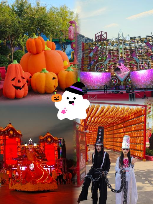 Xi'an Halloween | Besties, come to the Land of Giants for amazing photos