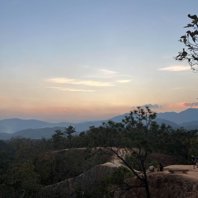 Sunset at Pai Canyon