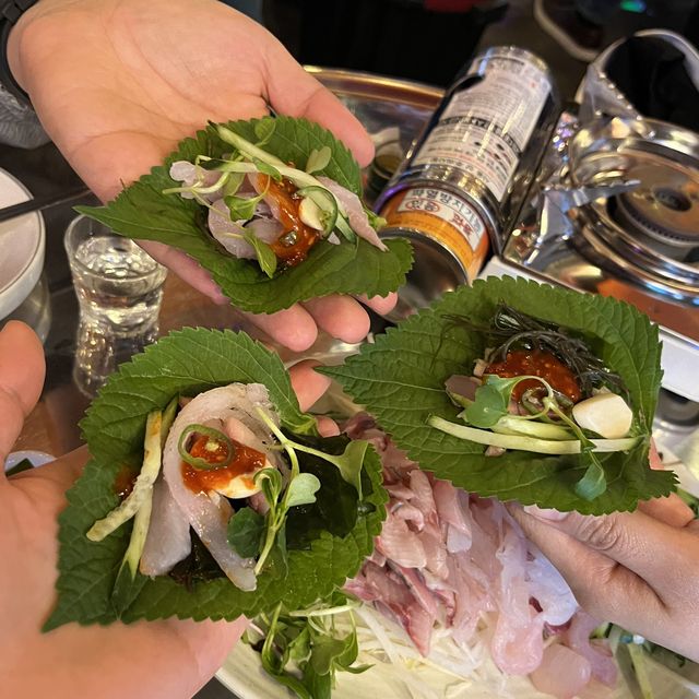 『꺼꾸잽이 초장집 신촌점🐟🍲 』IN新村駅🚉Soul🇰🇷