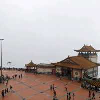 The temple above the sky