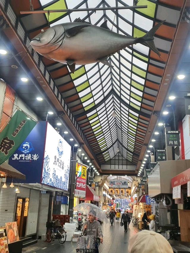 Kuromon Market Osaka Japan 🇯🇵