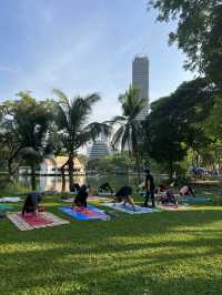 방콕에서 제일 추천하는 Lumphini park