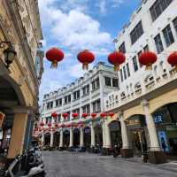 騎樓商店步行街