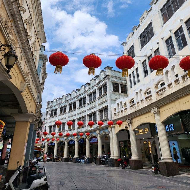 騎樓商店步行街