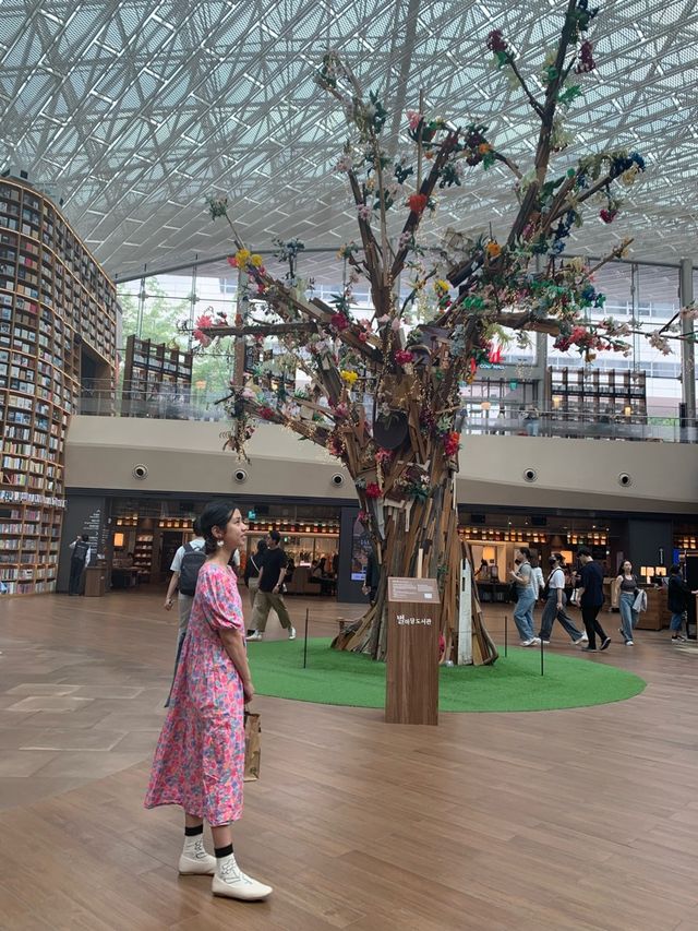 韓國coex mall星空圖書館