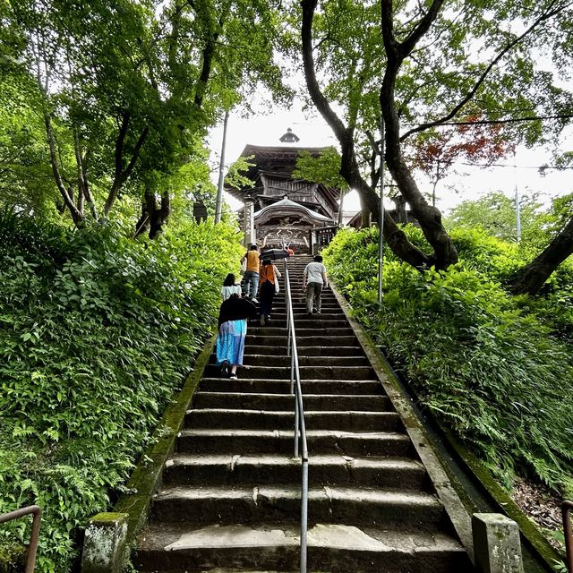 Sightseeing to sazae temple 