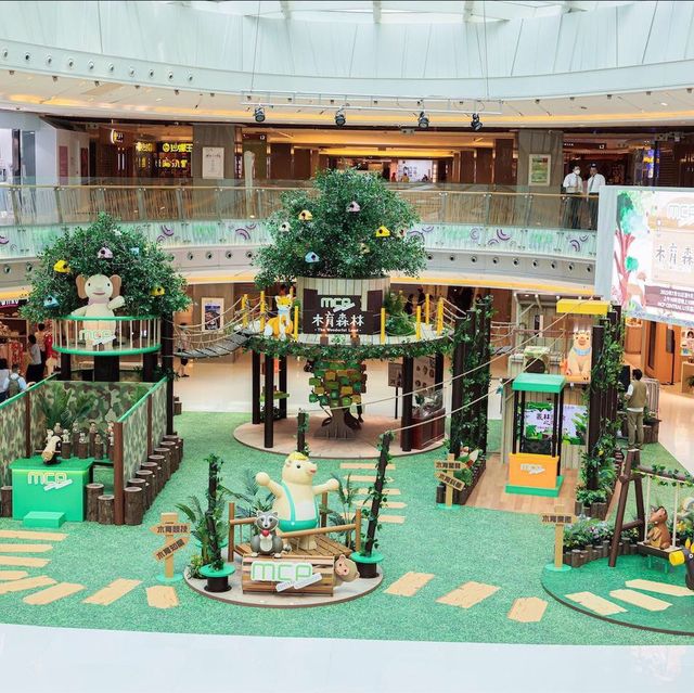超人氣木系遊樂園「木育森林」香港站