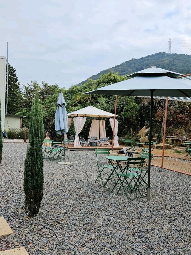 감성과 탁 트인 마운티뷰🍊 '하동 안목 카페 '