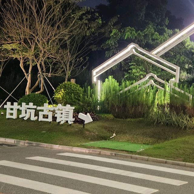 近近地，住係下甘坑感受古鎮內日夜大不同