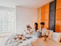 #staycation ที่พักใจกลางเมือง วิวสุดปังงง !!!