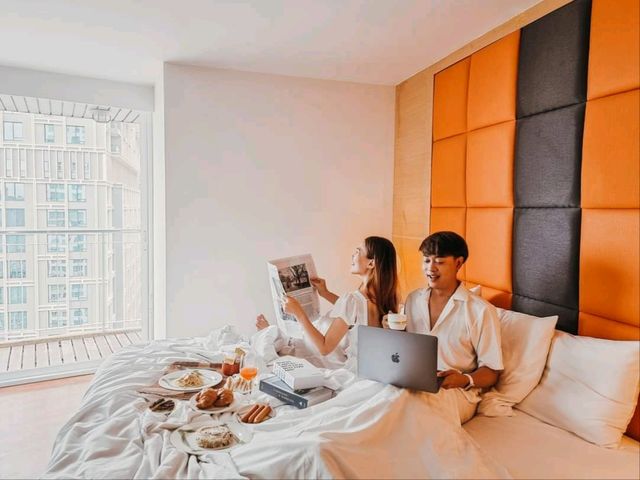 #staycation ที่พักใจกลางเมือง วิวสุดปังงง !!!