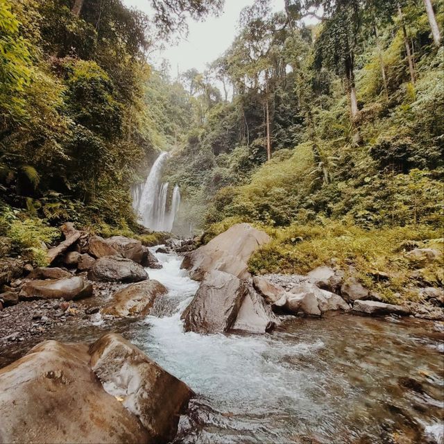 Sendang Gile Waterfall, Lombok