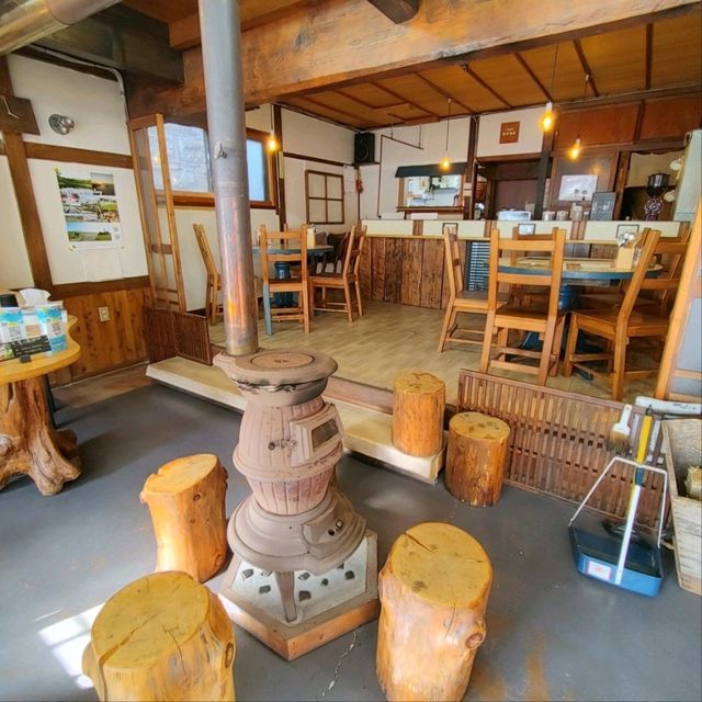 利尻島　古民家 自給自足カフェ 利尻に恋し店