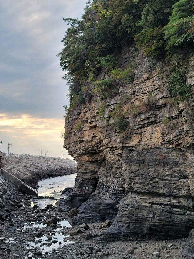 부안 변산반도 채석강의 아름다움🏞