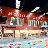 Cozy Hooga Cafe at Kundasang Farm Ville