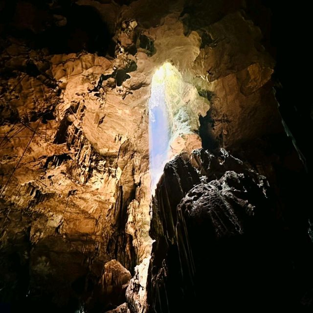 Back in time at Niah Caves.