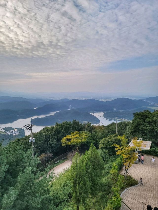 아찔하지만 올라간 보람있었다! 한반도지형전망대🇰🇷