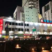 Exploring downtown Seoul