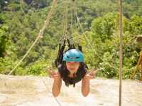 Ziplining in Loboc Town