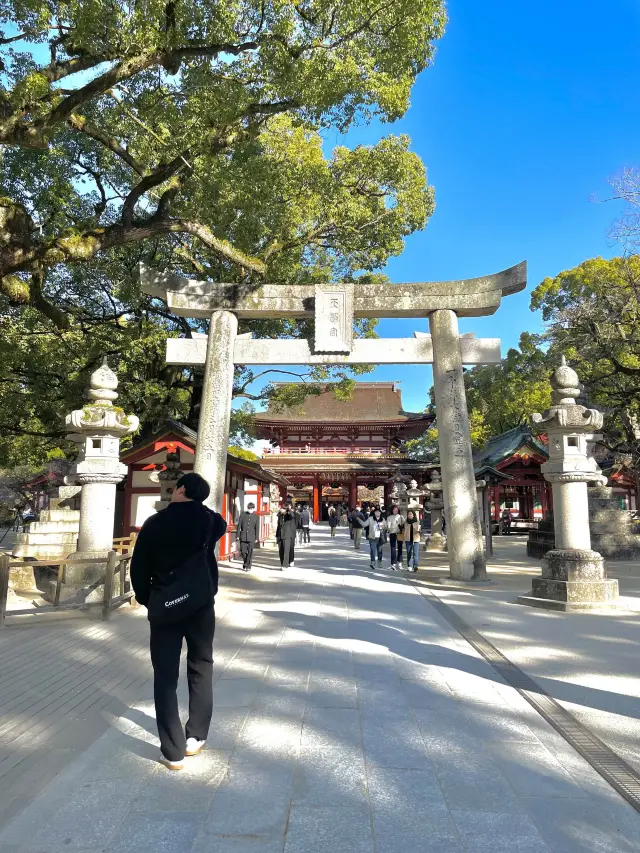 신사에서 여유로움 느껴보기 "다자이후 텐만구"⛩