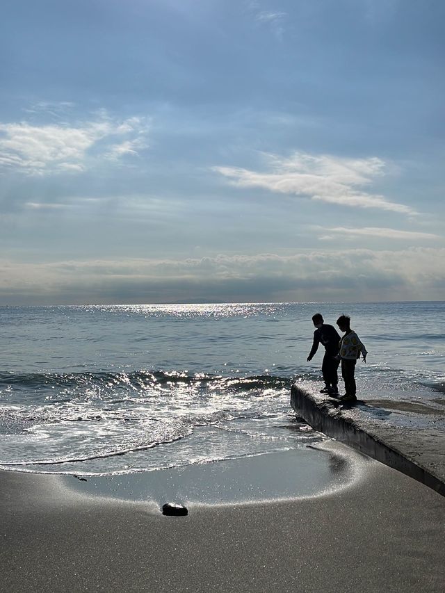 영화 속 한 장면 같던 가마쿠라 바다🌊