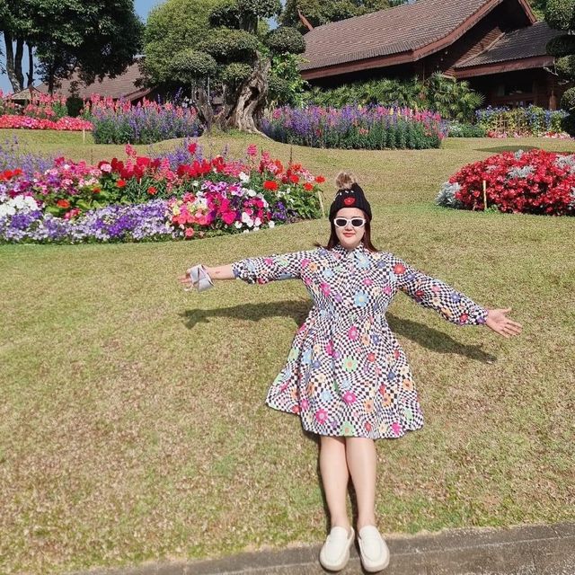 พระตำหนักดอยตุง สวนแม่ฟ้าหลวง 
