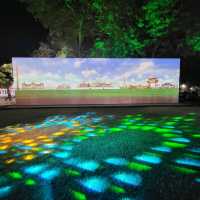 สวนแสงที่สวนสันติชัยปราการ