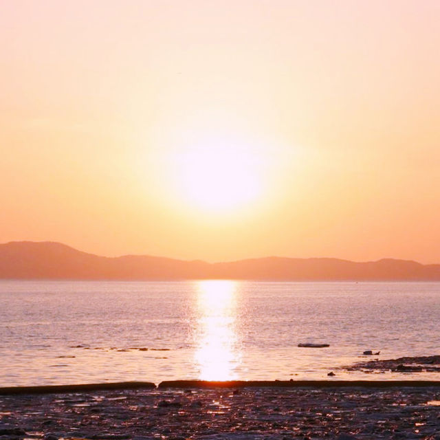 🌅서해바다를 바라보며 노을을 바라보면 힐링, 동막해변