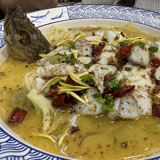 我在香港最喜歡的酸菜魚
