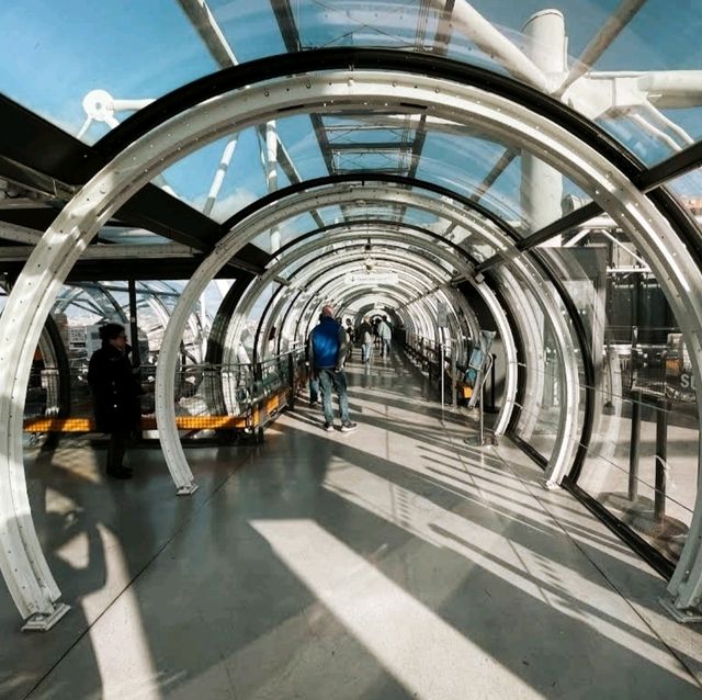 THE CENTRE POMPIDOU.