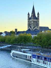 A Timeless Beacon on the Rhine ⛪️ 