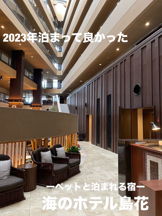 【兵庫県】2023年ペットと一緒に泊まって良かった！「海のホテル島花」